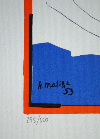 Henri MATISSE (after) - Souvenirs d'Océanie, 1978 - Limited edition serigraphy signed and numbered 2