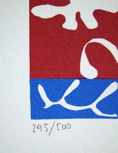 Henri MATISSE (after) - Fleurs de Neige, 1978 - Limited edition serigraphy signed and numbered 2