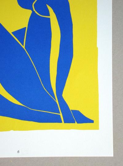 Henri MATISSE (after) - Nu bleu, 1978 - Limited edition serigraphy signed and numbered 2