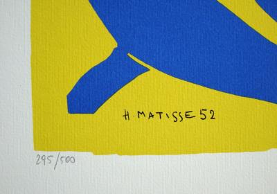 Henri MATISSE (after) - Nu bleu, 1978 - Limited edition serigraphy signed and numbered 2