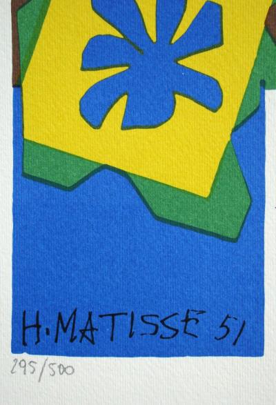 Henri MATISSE (after) - Madame de Pompadour, 1978 - Limited edition serigraphy signed and numbered 2