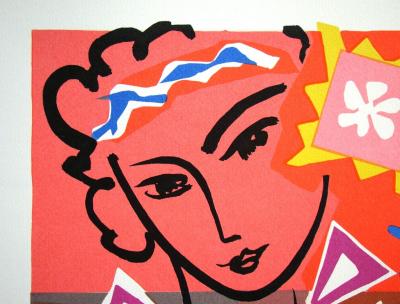 Henri MATISSE (after) - Madame de Pompadour, 1978 - Limited edition serigraphy signed and numbered 2