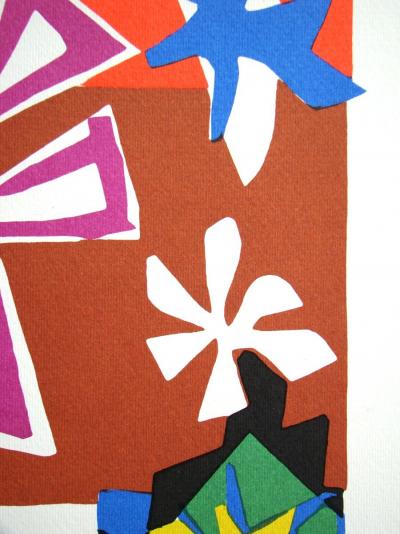 Henri MATISSE (after) - Madame de Pompadour, 1978 - Limited edition serigraphy signed and numbered 2