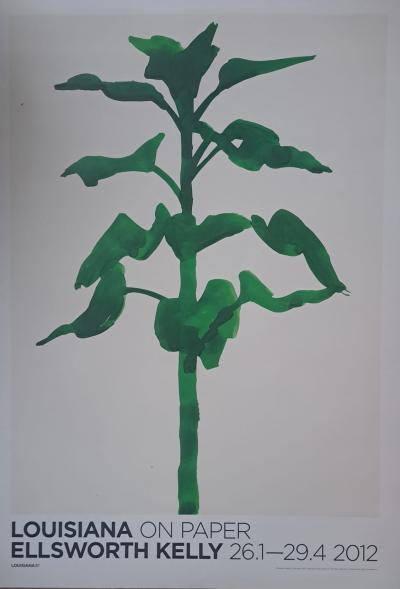 Ellsworth Kelly (based on) - Sunflower, 1957 - Original poster