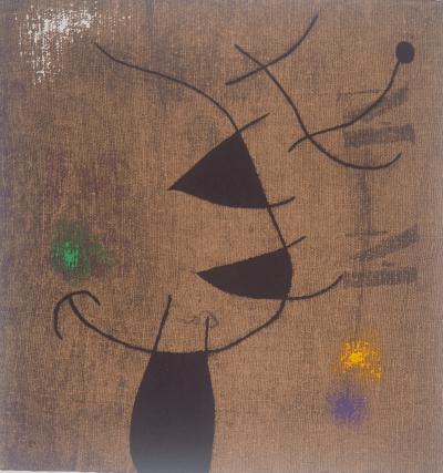 Joan MIRO : Femme dans le vent, Lithographie signée 2
