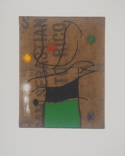 Joan MIRO : L’acrobate, Lithographie signée