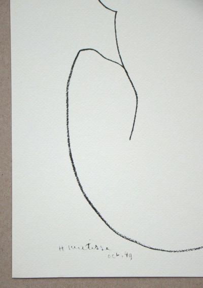 Henri MATISSE (after) - Nu de dos, 1978 - Limited edition lithograph signed and numbered 2