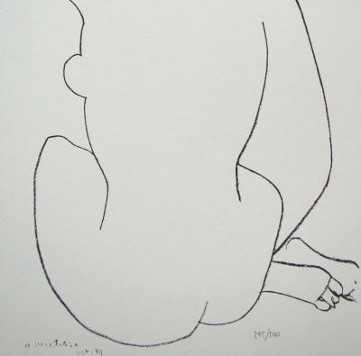 Henri MATISSE (after) - Nu de dos, 1978 - Limited edition lithograph signed and numbered 2