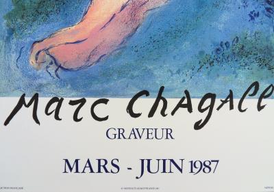 Marc Chagall: Daphnis and Chloe, Original vintage poster 2