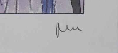 Milo MANARA : Le châtiment, Lithographie originale signée 2