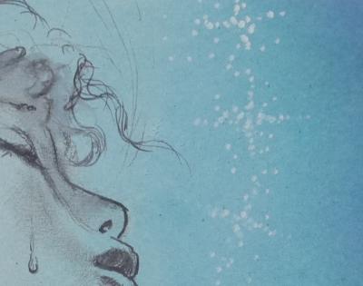 Milo Manara: Tears of Pleasure, Original signed lithograph 2