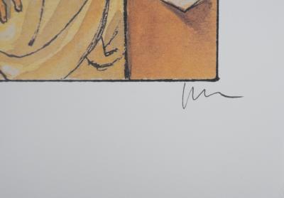 Milo MANARA : La mort de Marat, Lithographie originale signée 2