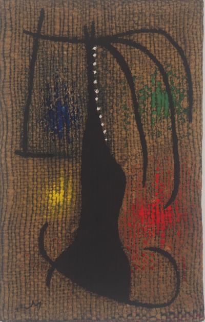 Joan MIRO : Femme à l’arc en ciel, Lithographie signée 2