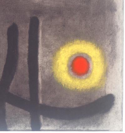 Joan MIRO : Femme au soleil, Lithographie signée 2