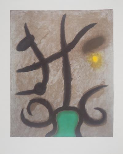 Joan MIRO : Femme assise, Lithographie signée 2
