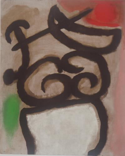 Joan MIRO : Modèle féminin, Lithographie signée 2