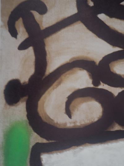 Joan MIRO : Modèle féminin, Lithographie signée 2