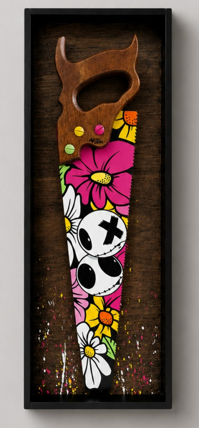 Arsen -,Florilege - Acrylique sur bois 2
