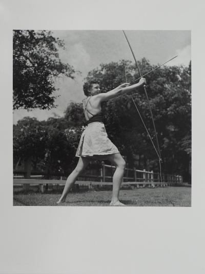 Dora MAAR : Epreuve de tir à l’arc, Photographie originale 2