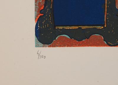 Jean-Pierre VIELFAURE : Colorado baroque, Lithographie originale signée 2