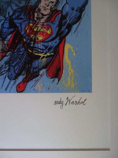 Andy Warhol (after), Superman ,  Lithograph 2