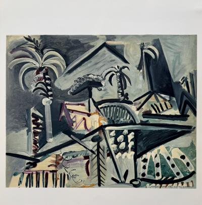 Pablo Picasso - Cannes, lithographie en couleurs 1973 2