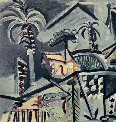Pablo Picasso - Cannes, lithographie en couleurs 1973 2