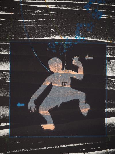 Jean-Pierre VIELFAURE : Sous la mer, Lithographie originale signée 2