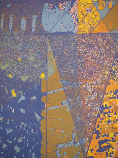 Jean-Pierre VIELFAURE : Royaume souterrain, Lithographie originale signée 2