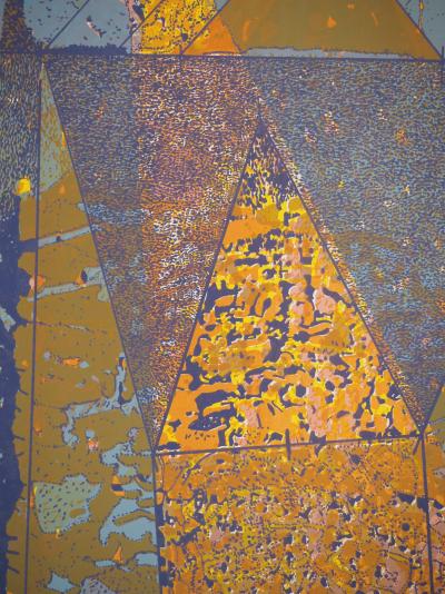 Jean-Pierre VIELFAURE : Royaume souterrain, Lithographie originale signée 2