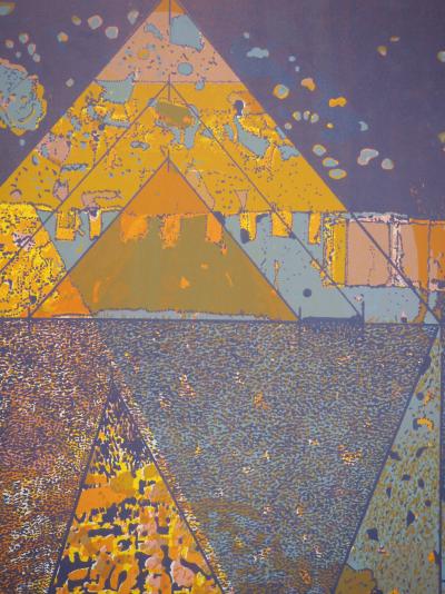 Jean-Pierre VIELFAURE : Royaume souterrain, Lithographie originale signée 2