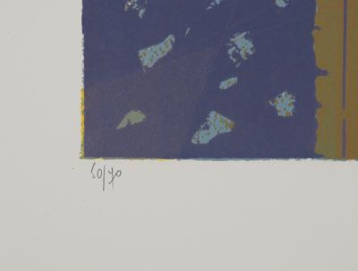 Jean-Pierre VIELFAURE : Royaume souterrain, Lithographie originale signée 2