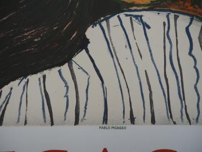 Pablo PICASSO : Portrait de femme (Dora Maar), Affiche en lithographie 2
