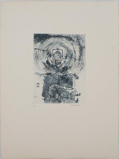Jean-Pierre VIELFAURE : Tourbillon, Gravure originale signée 2