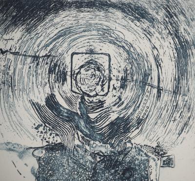 Jean-Pierre VIELFAURE : Tourbillon, Gravure originale signée 2