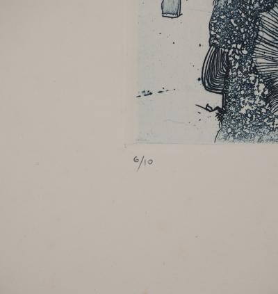 Jean-Pierre VIELFAURE : Tourbillon, Gravure originale signée 2