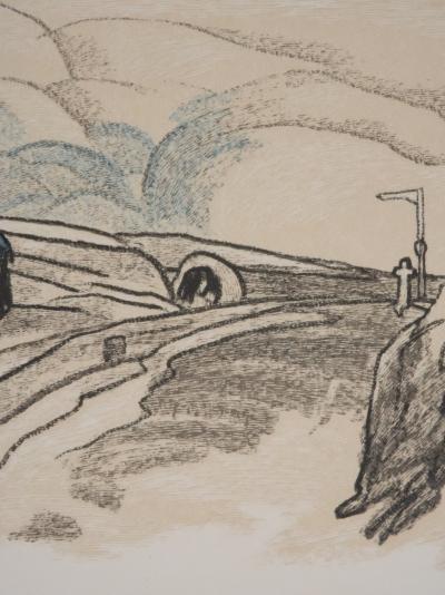 Mathurin MEHEUT : Bretagne, Le pèlerinage, Gravure originale signée 2