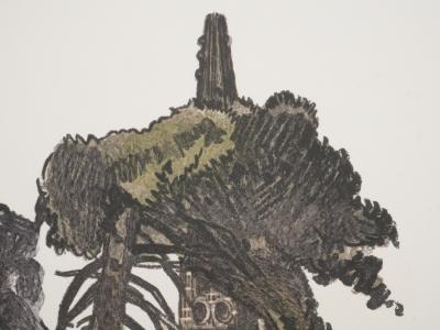 Mathurin MEHEUT : Bretagne, L’arrivée au sanctuaire, Gravure originale signée 2