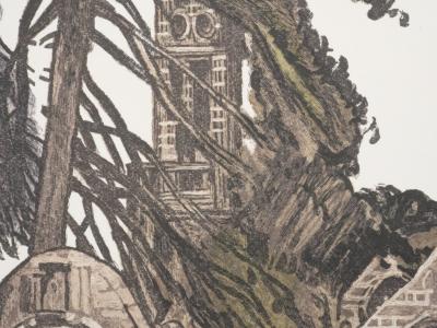 Mathurin MEHEUT : Bretagne, L’arrivée au sanctuaire, Gravure originale signée 2