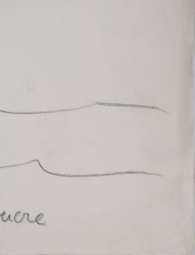Jean EFFEL : J'aurai mis du sucre, Dessin préparatoire original 2