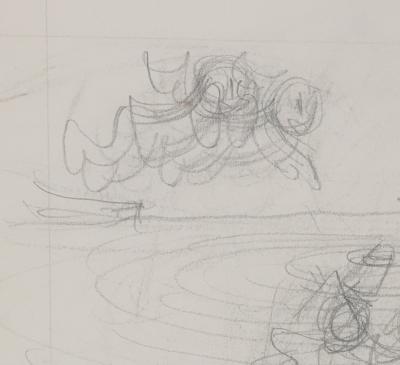 Jean EFFEL: The Pitfalls, Original Preparatory Drawing 2