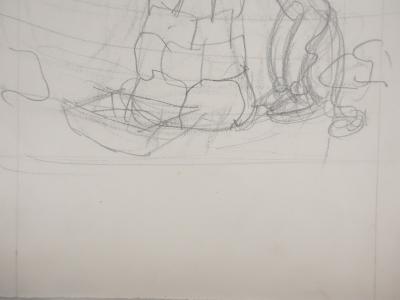 Jean EFFEL: The Pitfalls, Original Preparatory Drawing 2