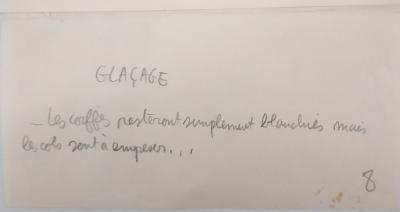 Jean EFFEL : Glaçage, Dessin préparatoire original 2