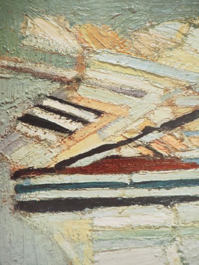 Nicolas DE STAEL : Composition, Héliogravure signée 2