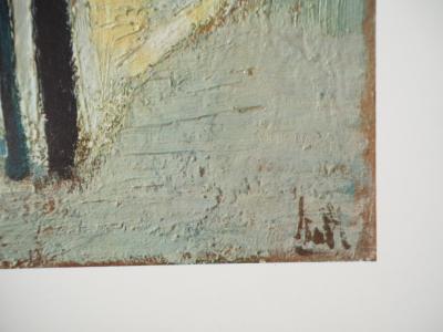 Nicolas DE STAEL : Composition, Héliogravure signée 2