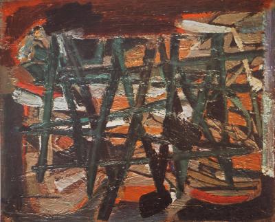 Nicolas DE STAEL : Clôture, Héliogravure 2