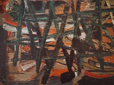 Nicolas DE STAEL : Clôture, Héliogravure 2