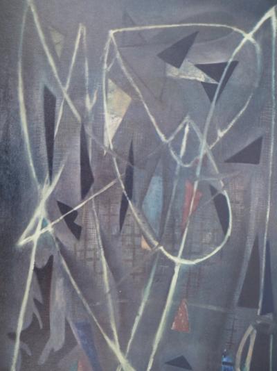 Nicolas DE STAEL : Composition Céladon, Héliogravure 2