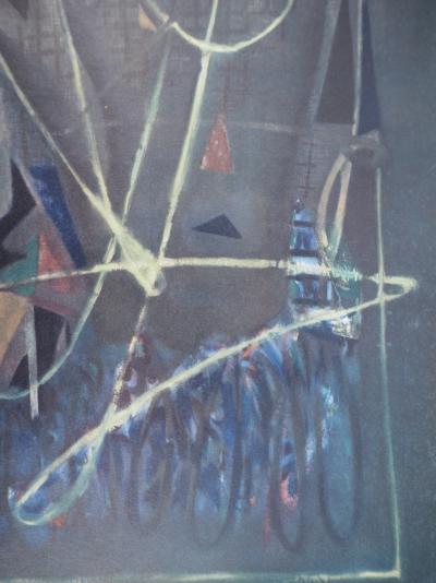 Nicolas DE STAEL : Composition Céladon, Héliogravure 2