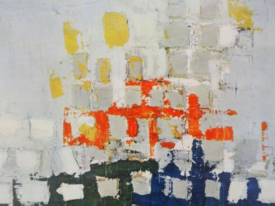 Nicolas DE STAEL : Composition abstraite, Héliogravure signée 2